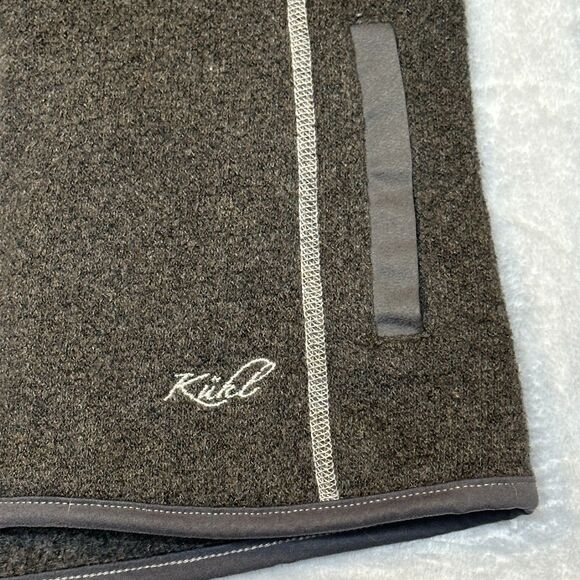 Kuhl Alfpaca Fleece Full Zip Sweater Jacket - Picture 3 of 12